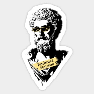 Cool Marcus Aurelius Stoicism V Sticker